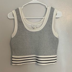 Club Monaco Crop Knit Tank